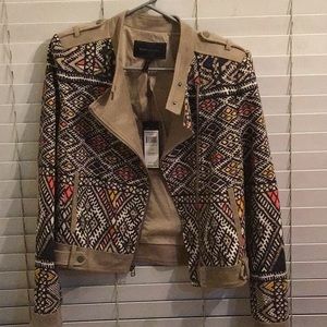 BCBGMAXAZRIA AZTEC PRINT BLAZER NEW!